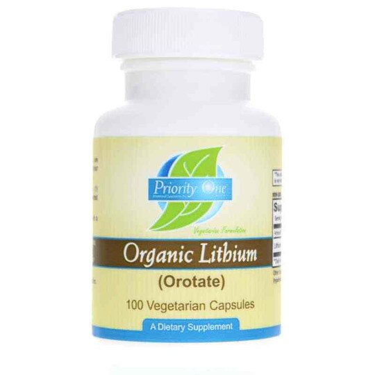 Organic Lithium (Orotate) 5 Mg, PRTO
